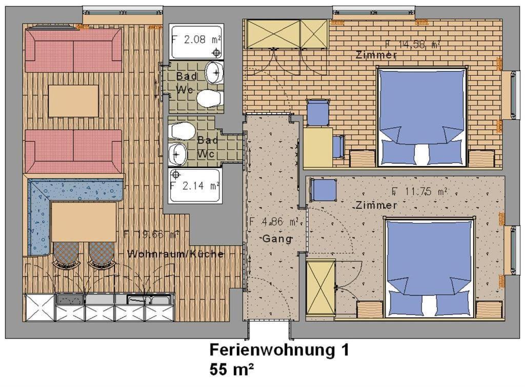 Ferienwohnungen Foidlhof Хохфильцен Экстерьер фото